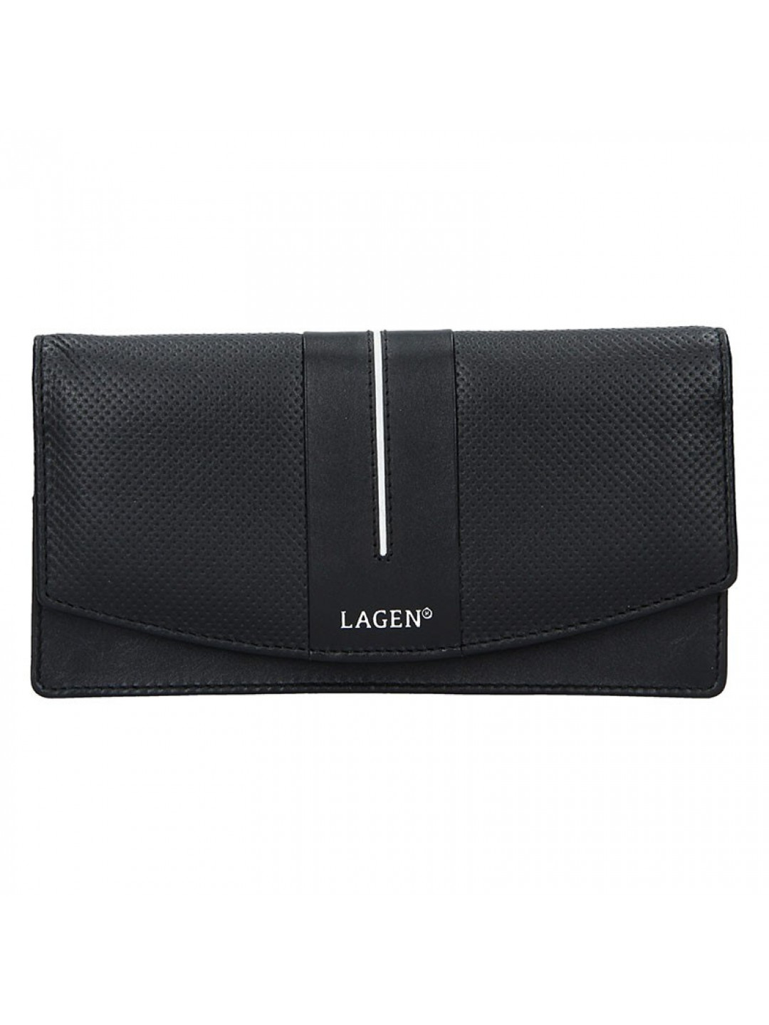 Dámská peněženka Lagen Sabine – černo-bílá