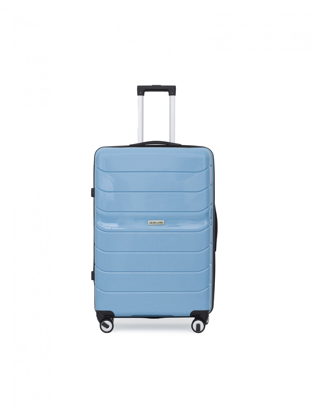 Semi Line Velký kufr T5616-3 Modrá
