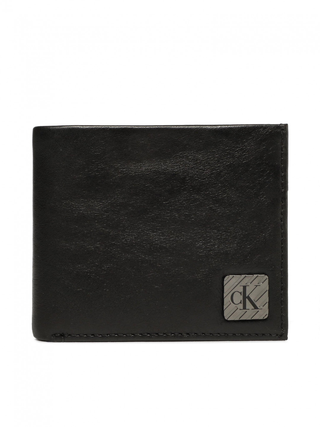 Calvin Klein Jeans Malá pánská peněženka Logo Hardware Bifold Rfid K50K510138 Černá