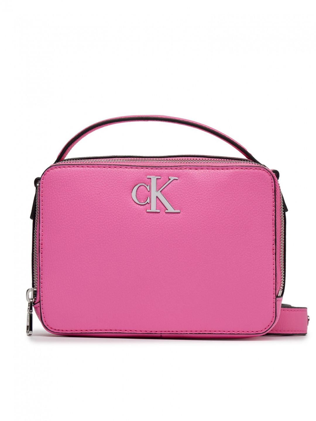 Calvin Klein Jeans Kabelka Minimal Monogram Camera Bag18 K60K610683 Růžová