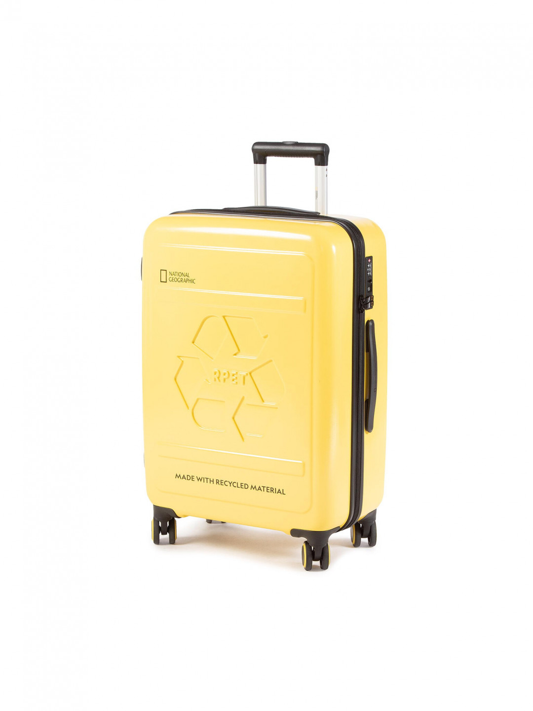 National Geographic Střední kufr Medium Trolley N205HA 60 68 Žlutá