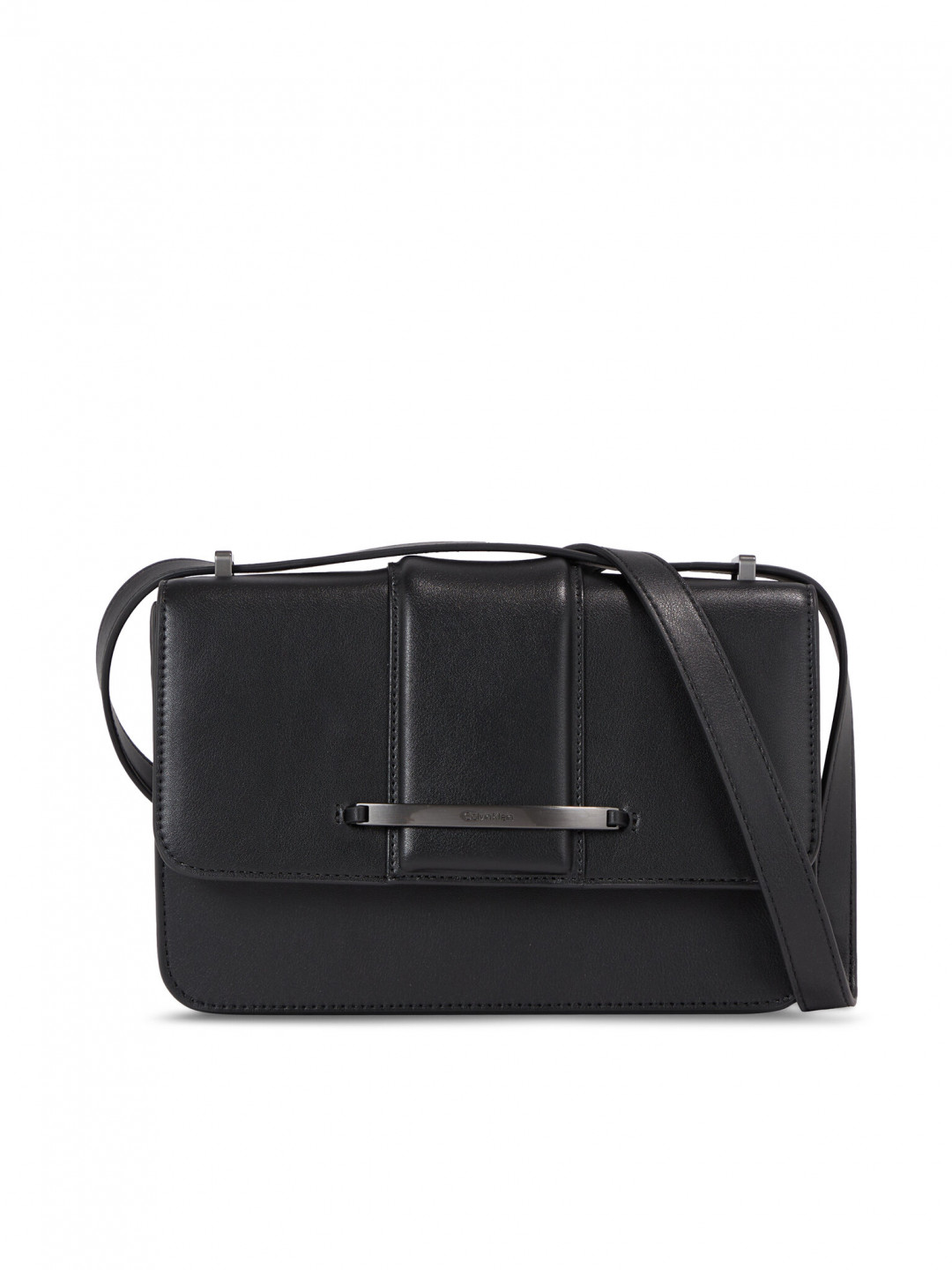 Calvin Klein Kabelka Bar Hardware Shoulder Bag K60K611045 Černá