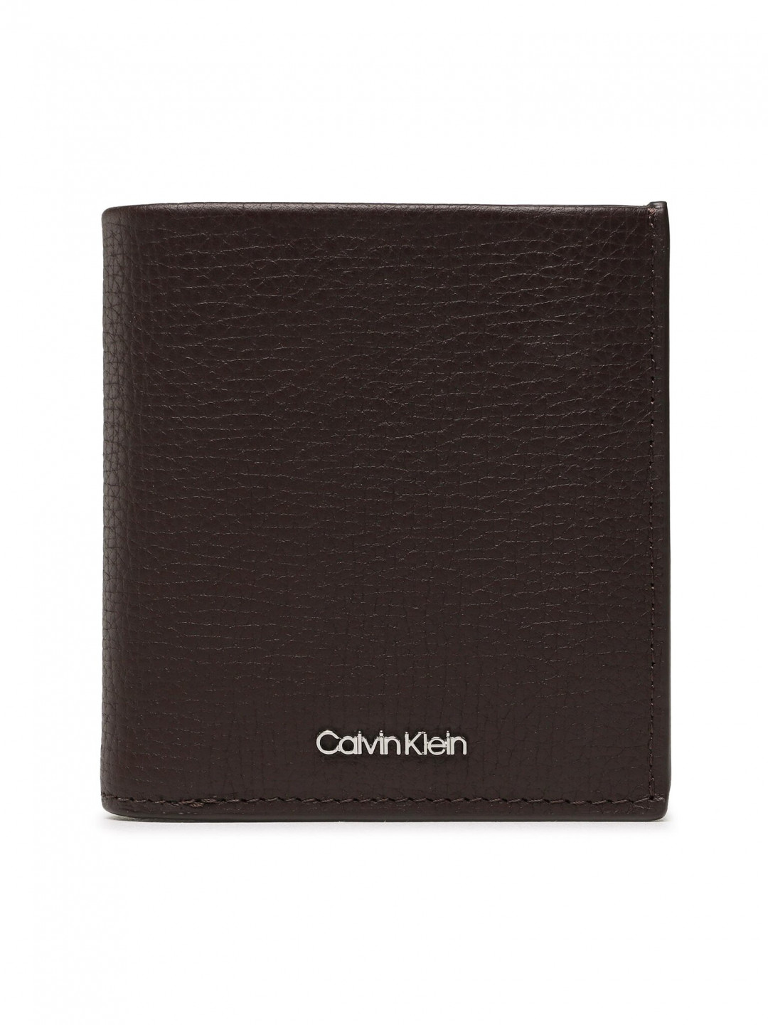 Calvin Klein Malá pánská peněženka Minimalism Trifold 6Cc W Coin K50K509624 Hnědá