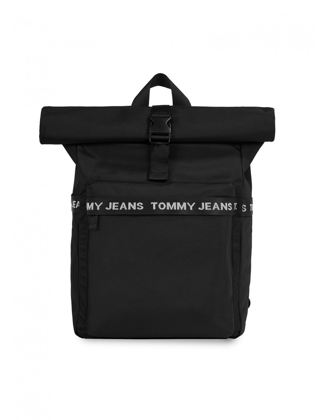 Tommy Jeans Batoh Tjm Essential Rolltop Bp AM0AM11176 Černá