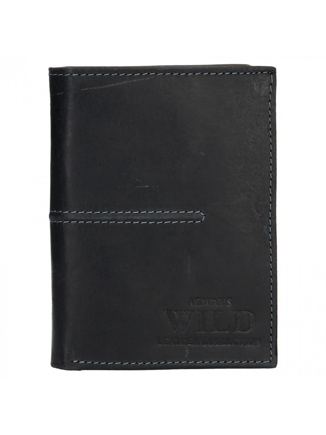 Pánská kožená peněženka Always Wild Romelo – černá