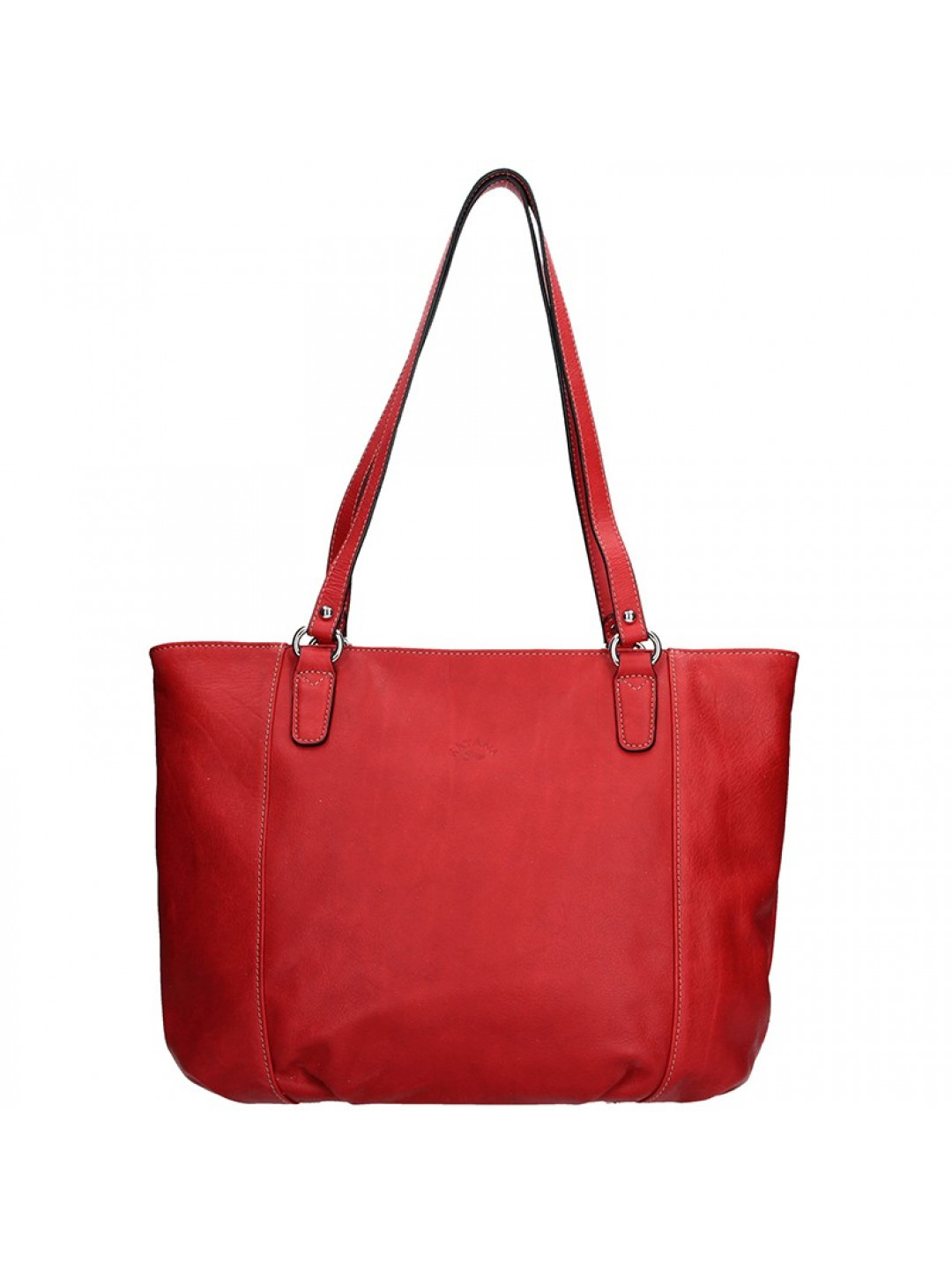 Elegantní dámská kožená kabelka Katana Apolen – červená