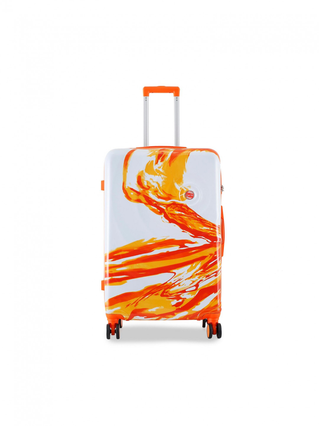 Semi Line Velký kufr T5655-3 Oranžová