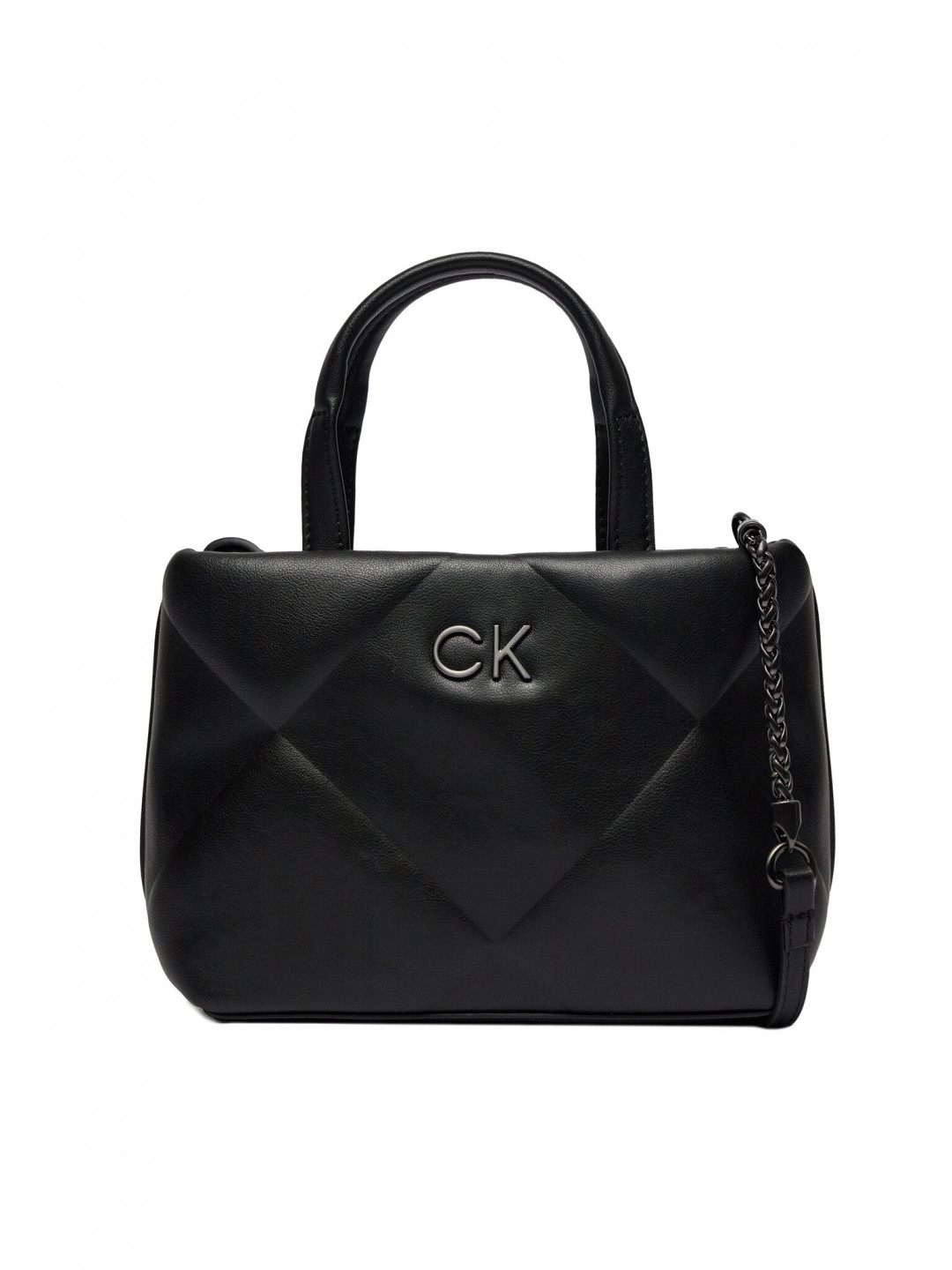 Calvin Klein Kabelka Re-Lock Quilt Tote Mini K60K611340 Černá