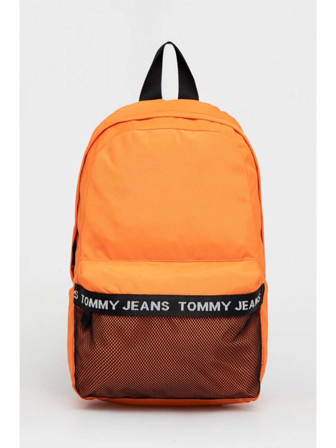 Batoh Tommy Jeans pánský oranžová barva velký s potiskem