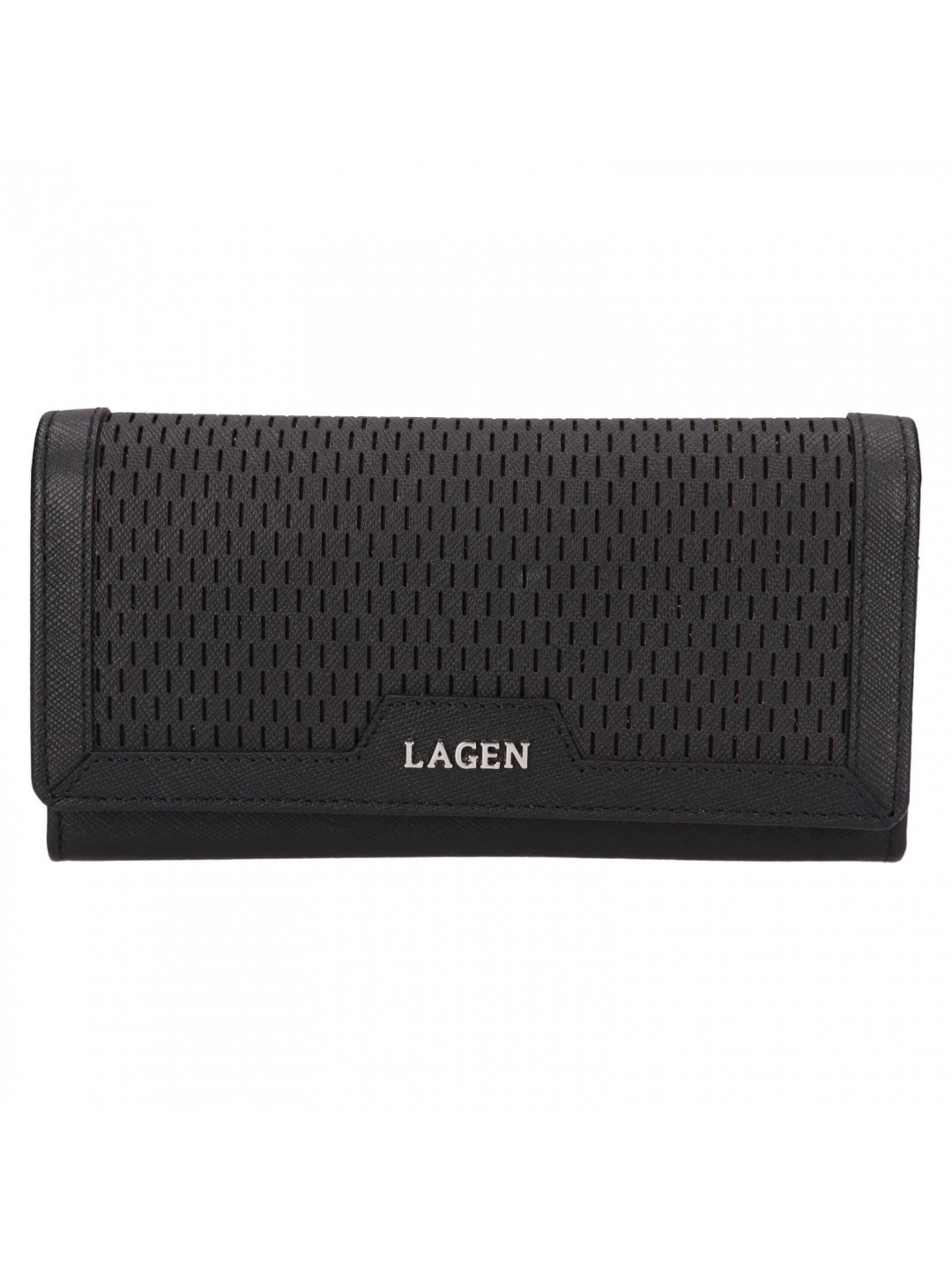 Dámská kožená peněženka Lagen Rastaf – černá