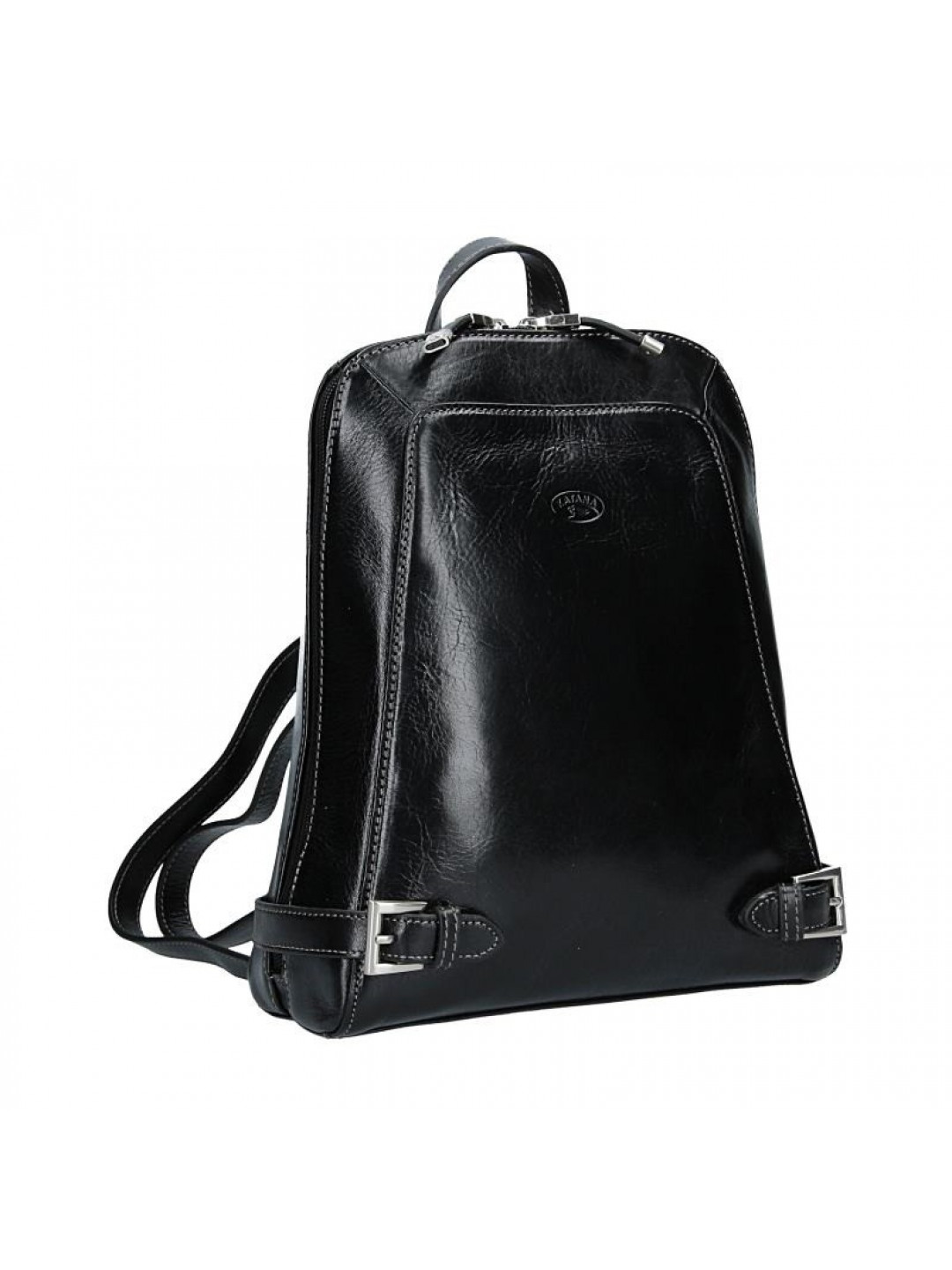Dámský kožený batoh Katana 82358 – černá
