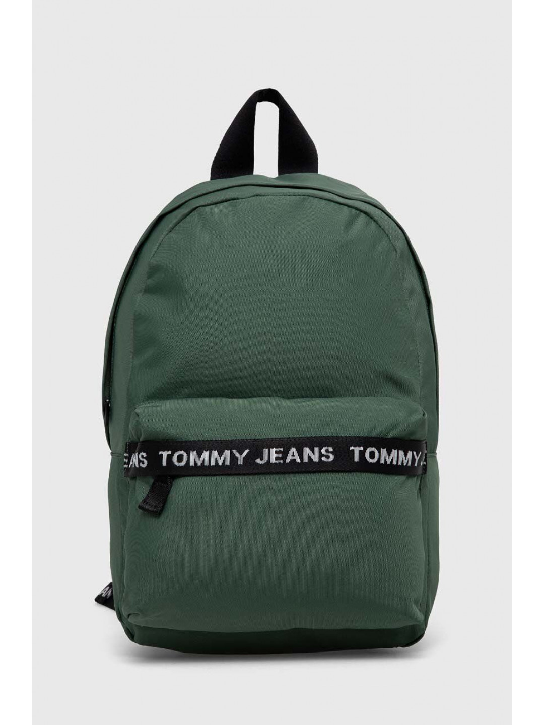 Batoh Tommy Jeans pánský zelená barva velký s potiskem