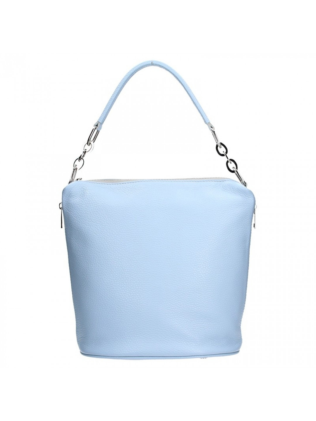 Dámská kožená kabelka Facebag Talma – modrá