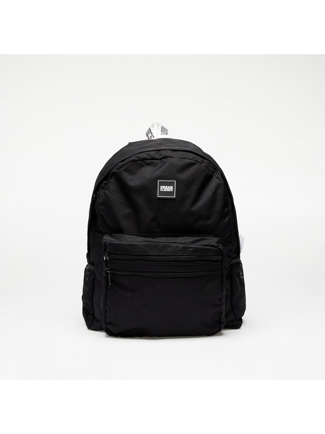 Urban Classics Basic Backpack Black White