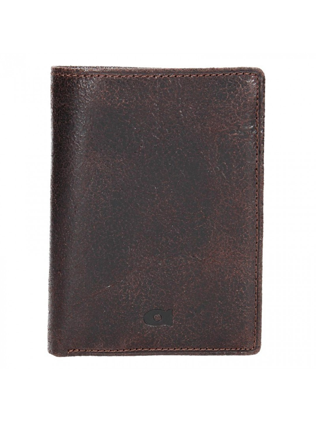 Pánská kožená peněženka Daag Wanted 22 – tmavě hnědá
