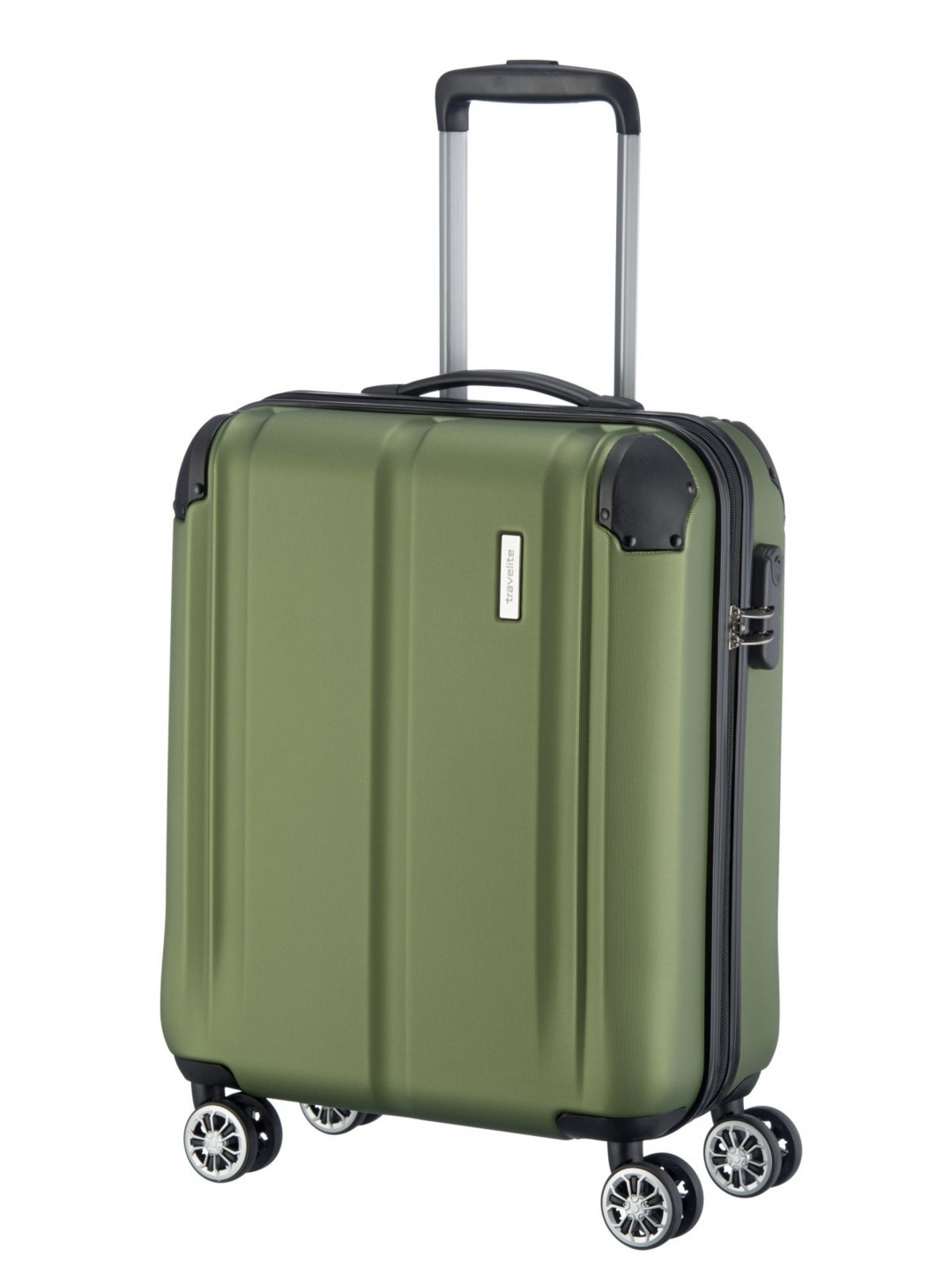 Cestovní kufr Travelite City 4w S Green