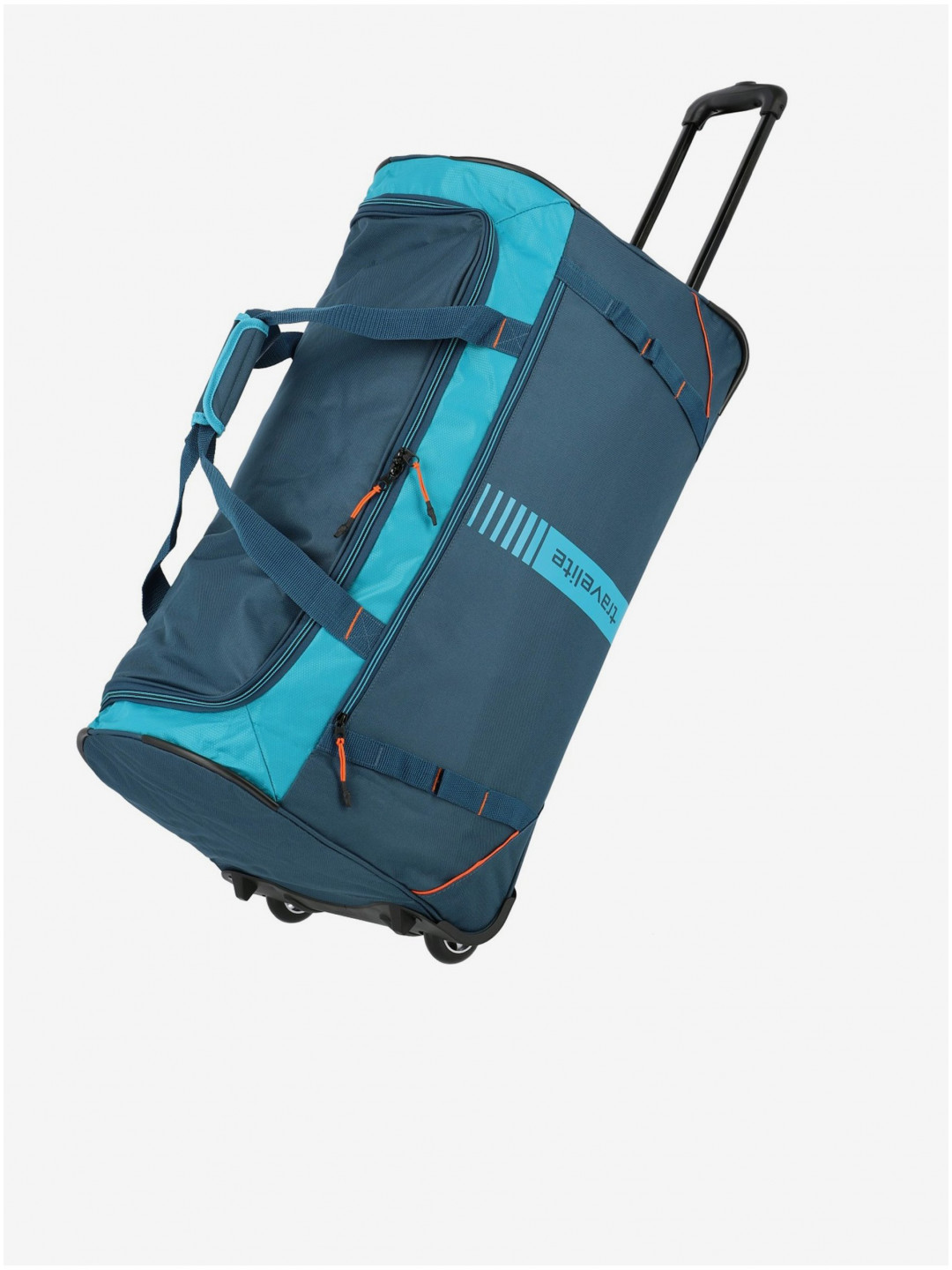 Cestovní taška Travelite Basic Active trolley travel bag – petrolejová