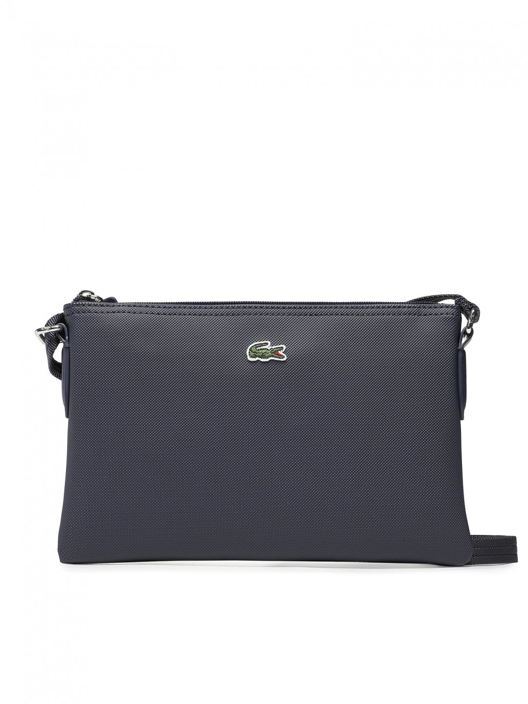 Lacoste Kabelka Flat Crossover Bag NF1887PO Tmavomodrá
