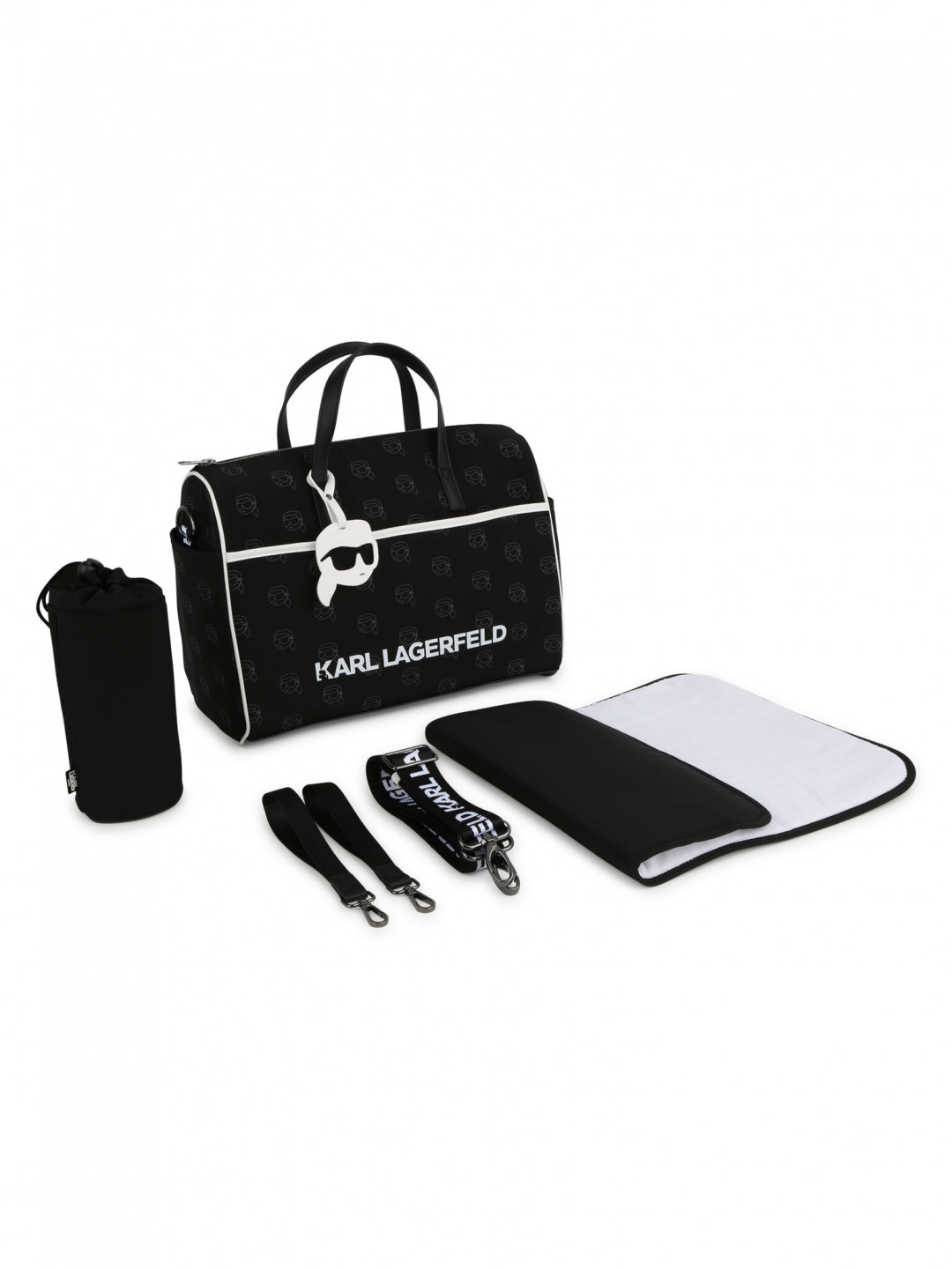Karl Lagerfeld Kids Přebalovací taška Z30166 Černá