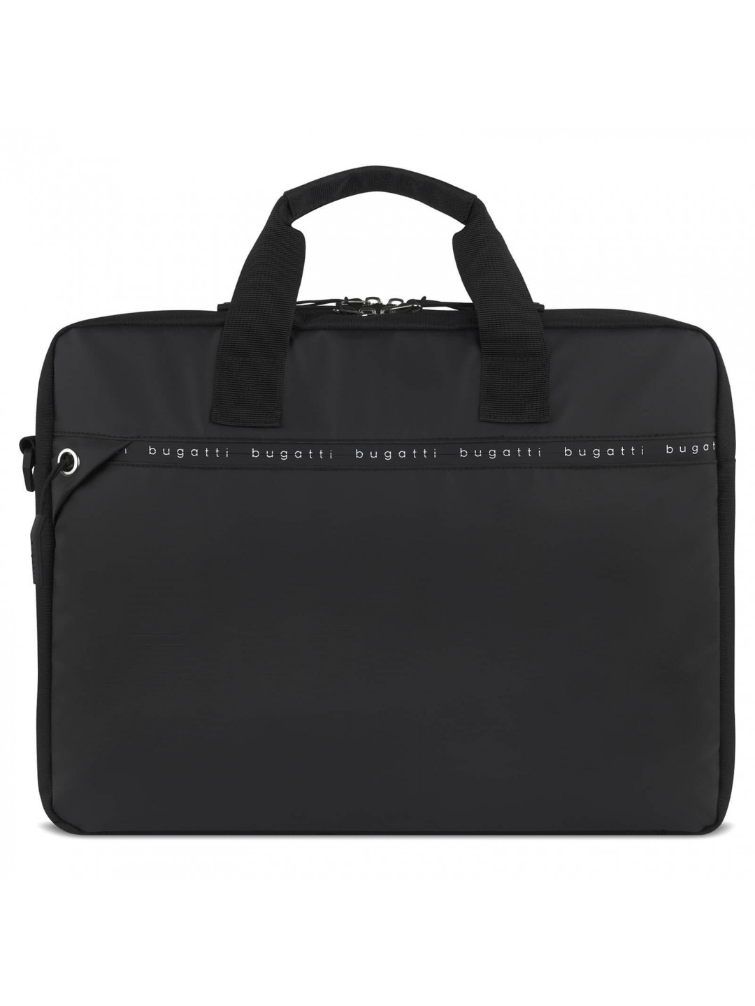 Pracovní taška na notebook Bugatti Paulos – černá