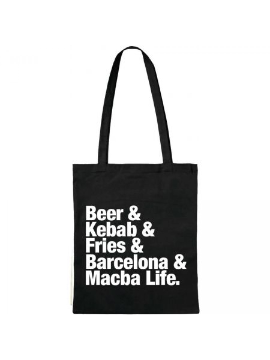 Taška Macba Life & Logo Tote – Černá – Univerzální