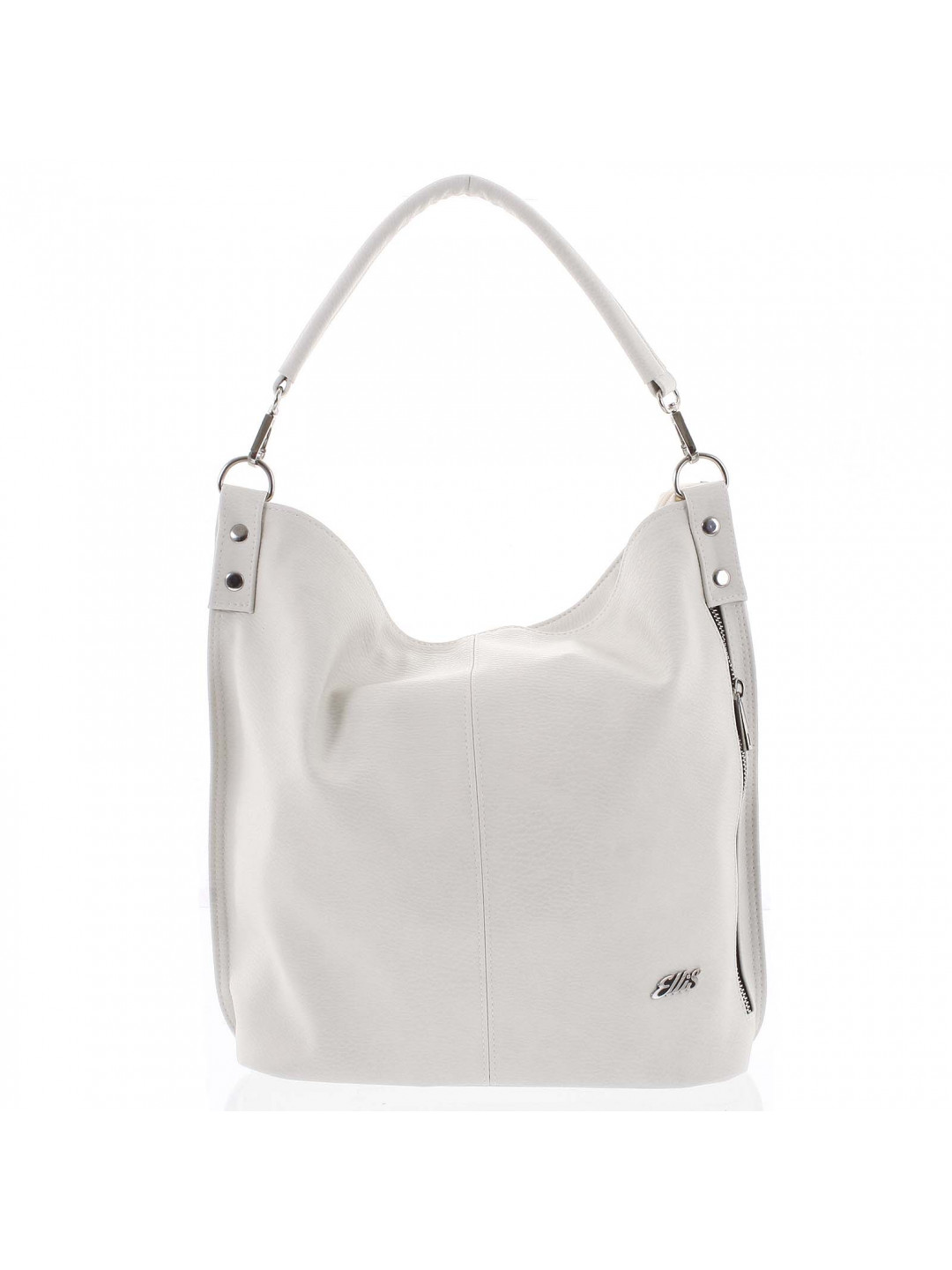 Elegantní dámská kabelka přes rameno krémově bílá – Ellis Negina