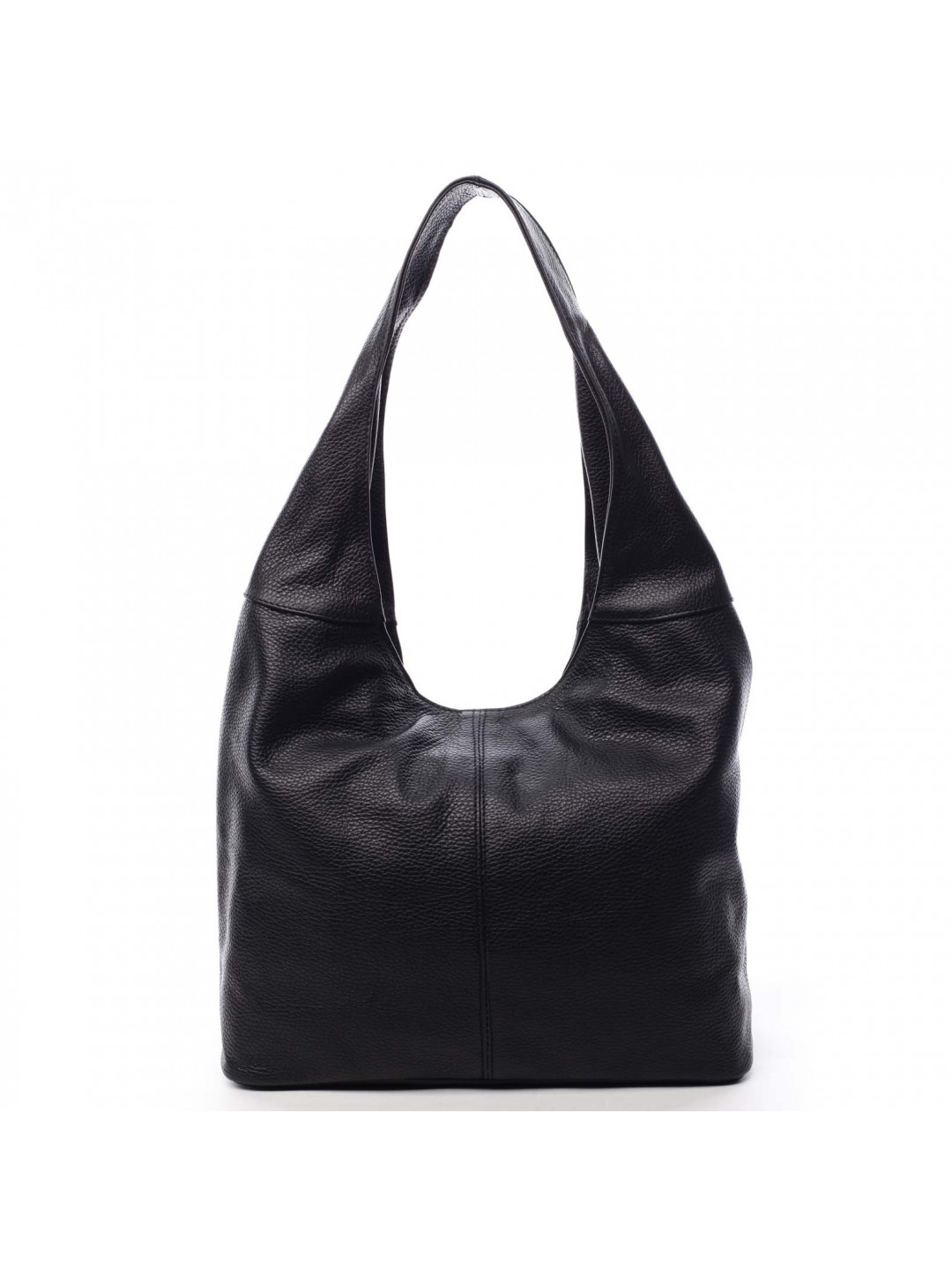 Dámská kožená kabelka přes rameno černá – ItalY SkyFull