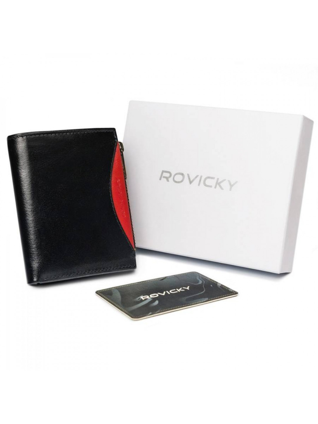 Pánská kožená peněženka černá – Rovicky Berrys