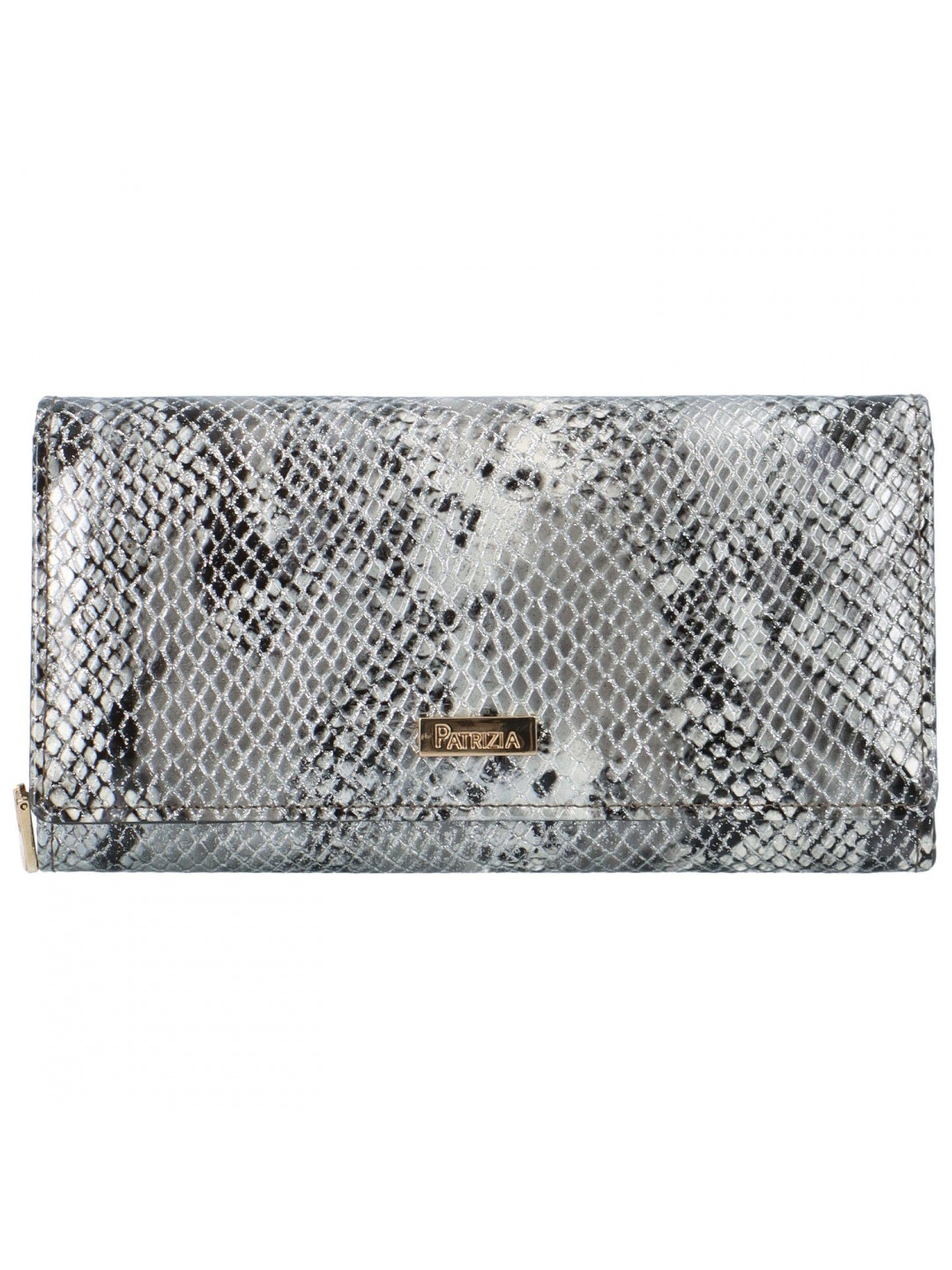 Dámská kožená peněženka šedá – Patrizia Cristtina