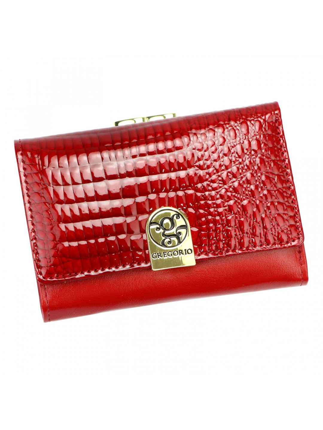 Dámská kožená peněženka červená – Gregorio Marry