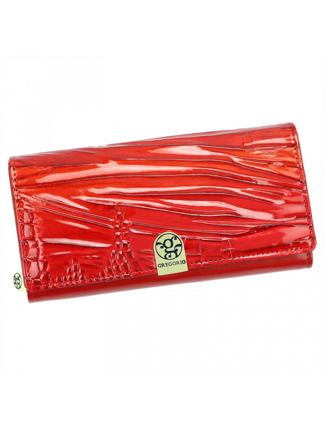 Dámská kožená peněženka červená – Gregorio Storgana