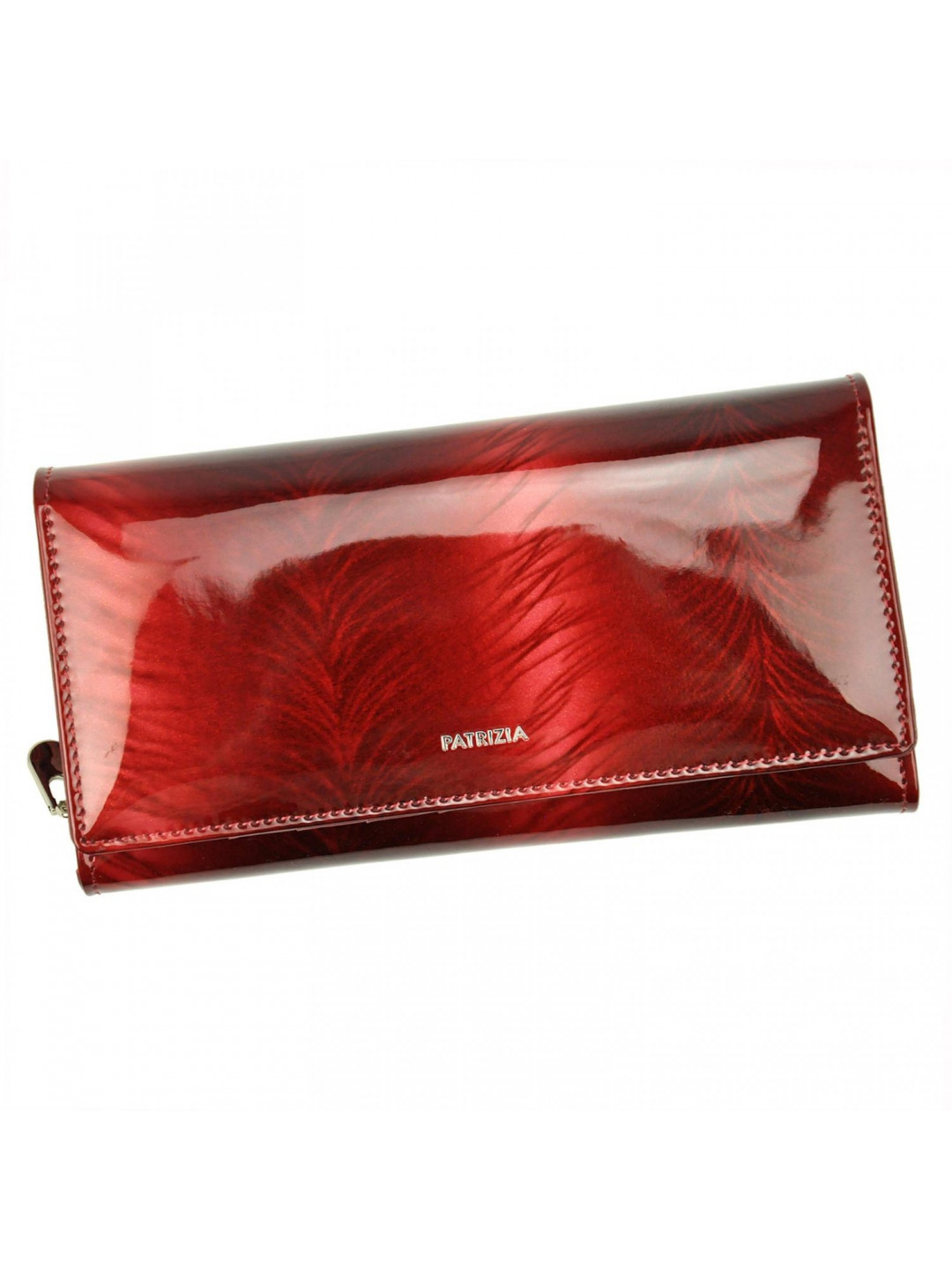Dámská kožená peněženka červená – Patrizia Elison