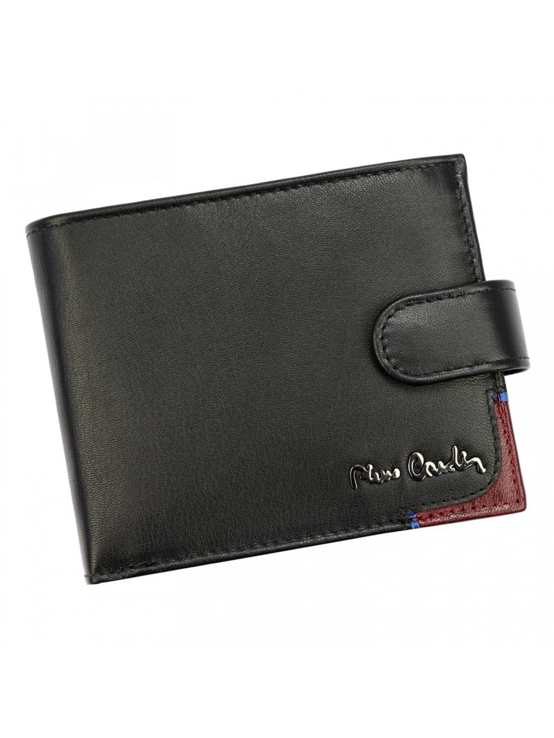 Pánská kožená peněženka černá – Pierre Cardin Jasper