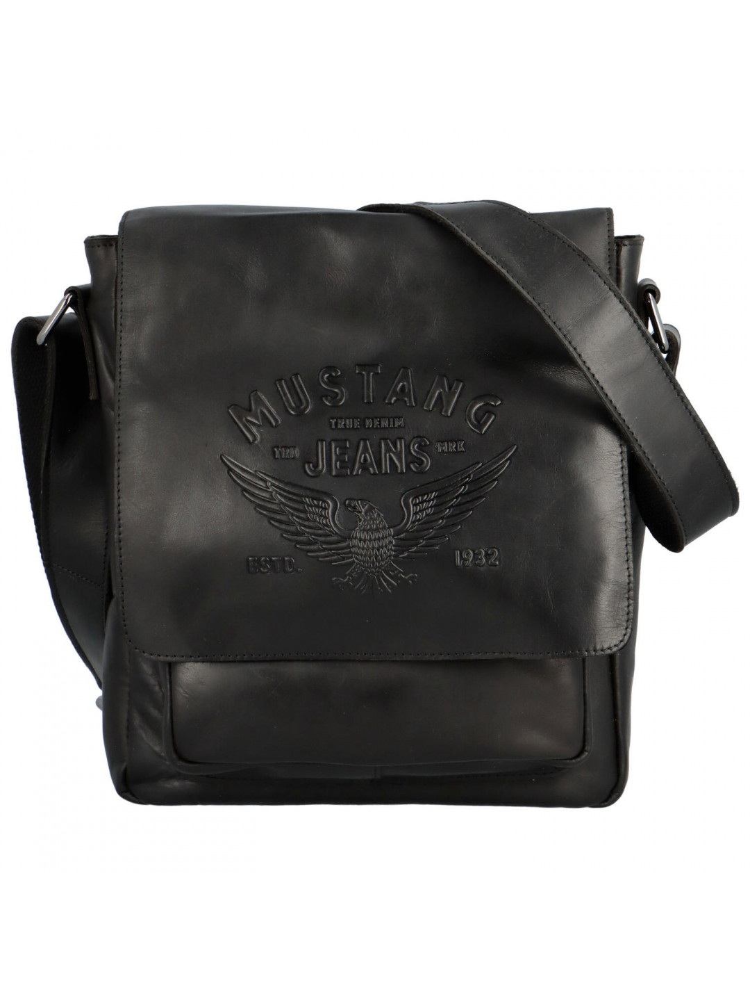 Kožená pánská taška černá – Mustang Valetia