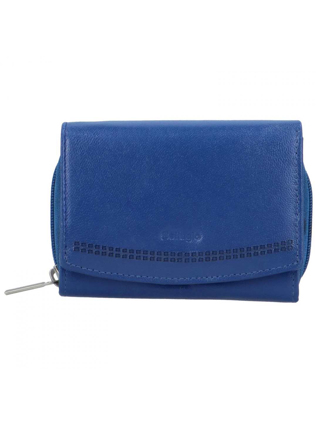 Dámská kožená peněženka tmavě modrá – Bellugio Odetta