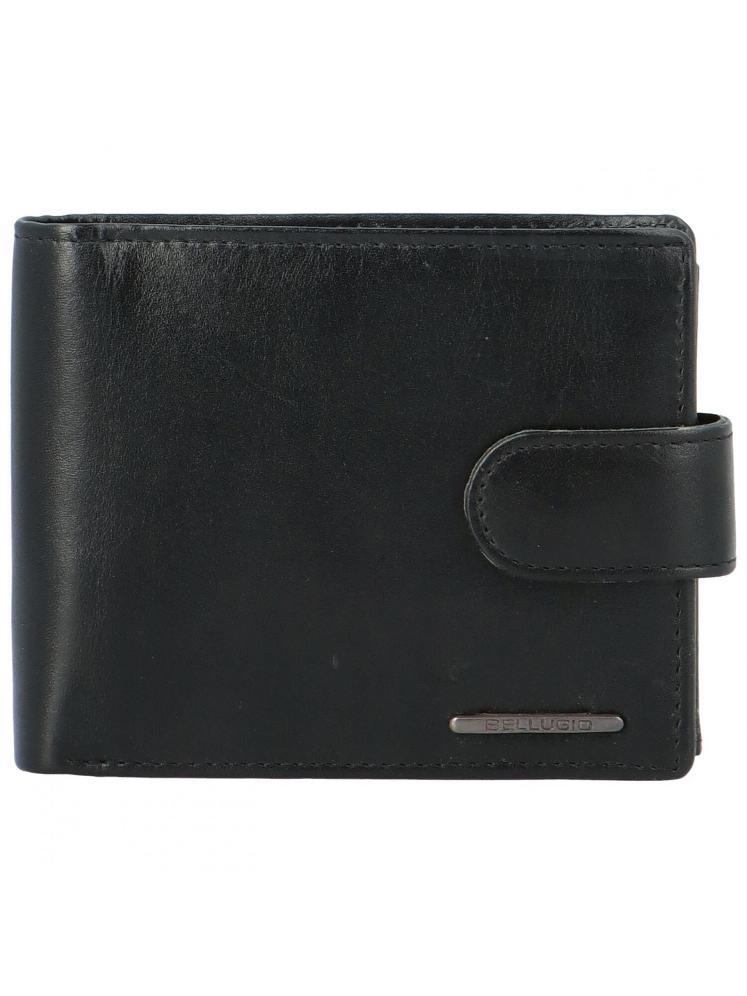 Pánská kožená peněženka černá – Bellugio Daviss