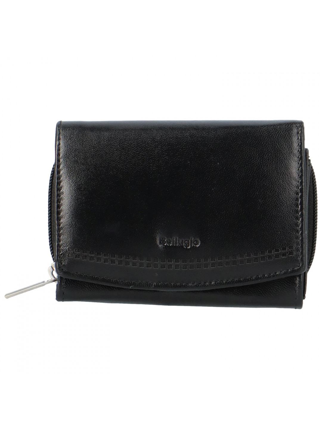 Dámská kožená peněženka černá – Bellugio Odetta