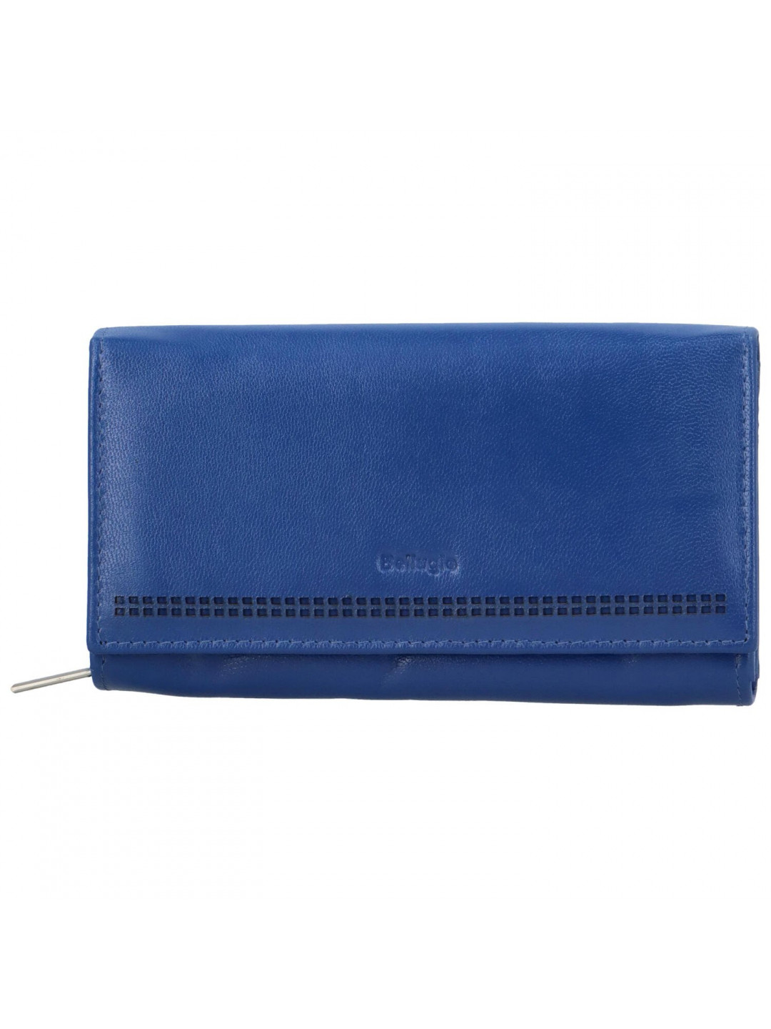 Dámská kožená peněženka modrá – Bellugio Ermína