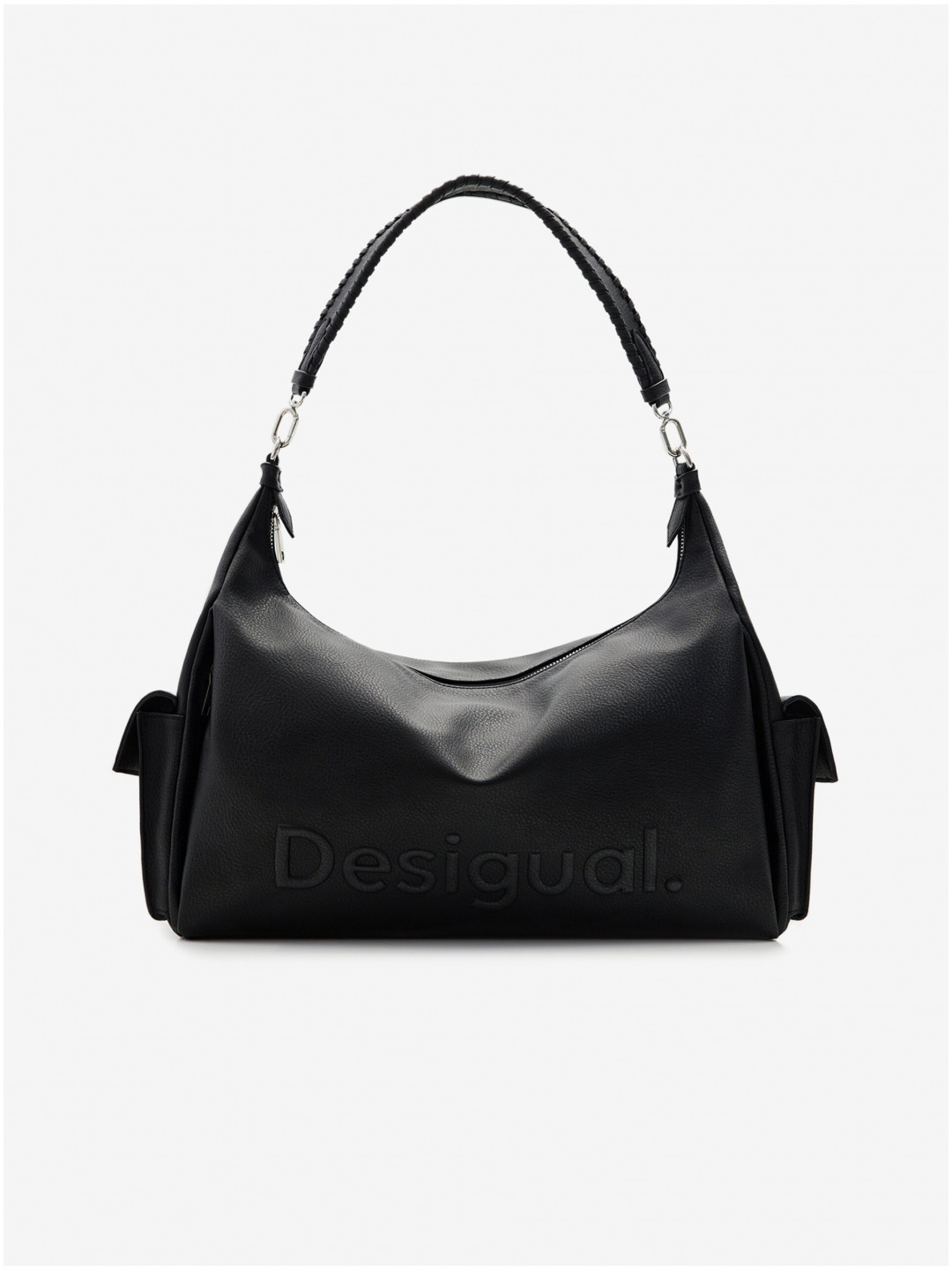 Černá dámská kabelka Desigual Half Logo 24 Brasilia
