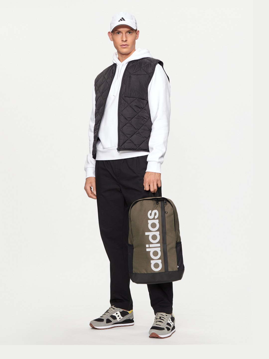 Batoh adidas Essentials Linear Backpack HR5344 Zelená