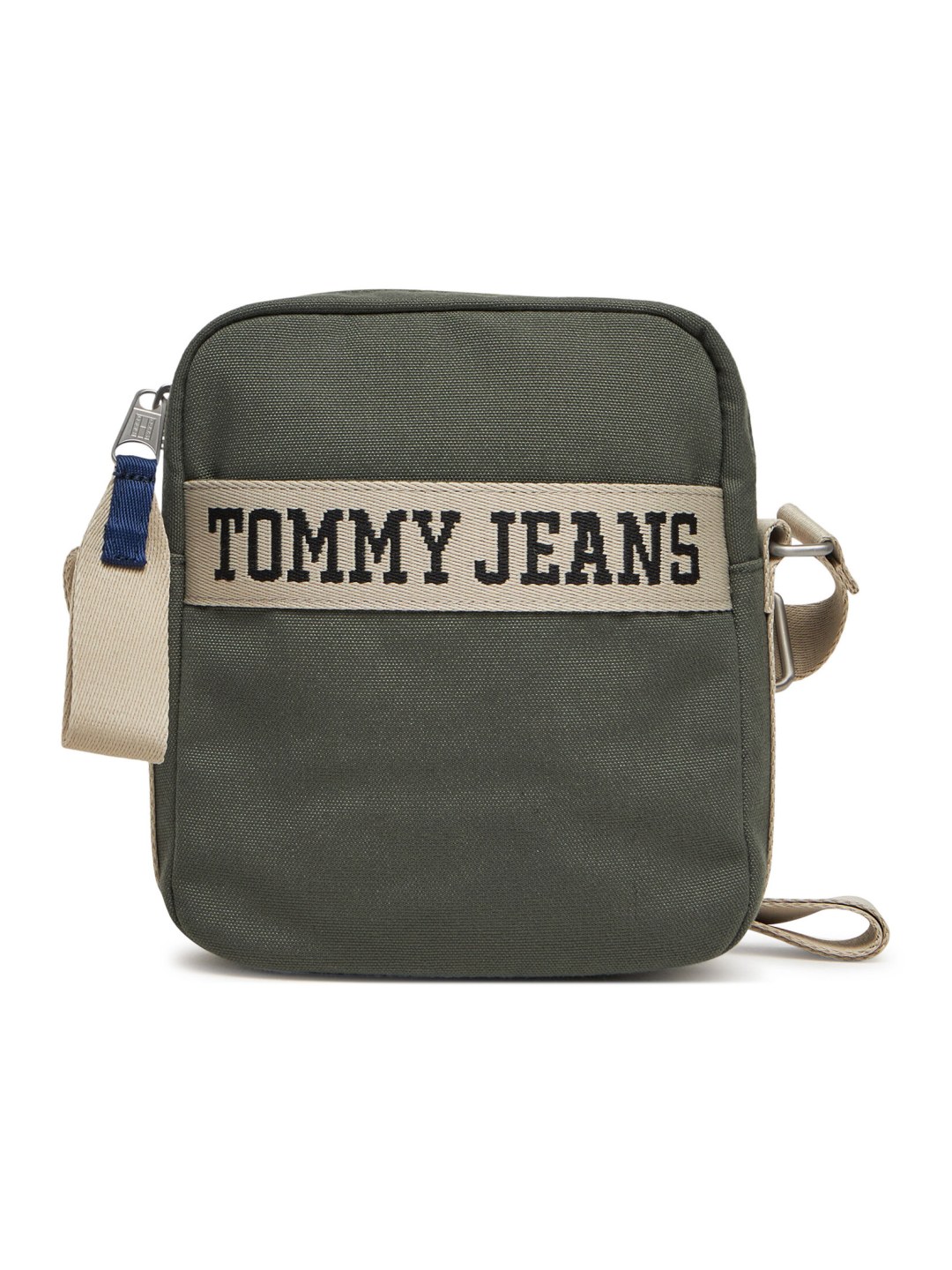 Brašna Tommy Jeans Tjm Retro Cool Reporter AM0AM13277 Khaki