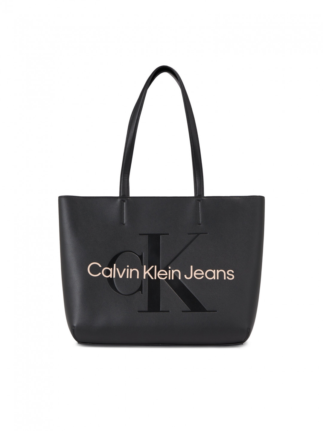 Calvin Klein Jeans Kabelka Sculpted Shopper29 Mono K60K610276 Černá