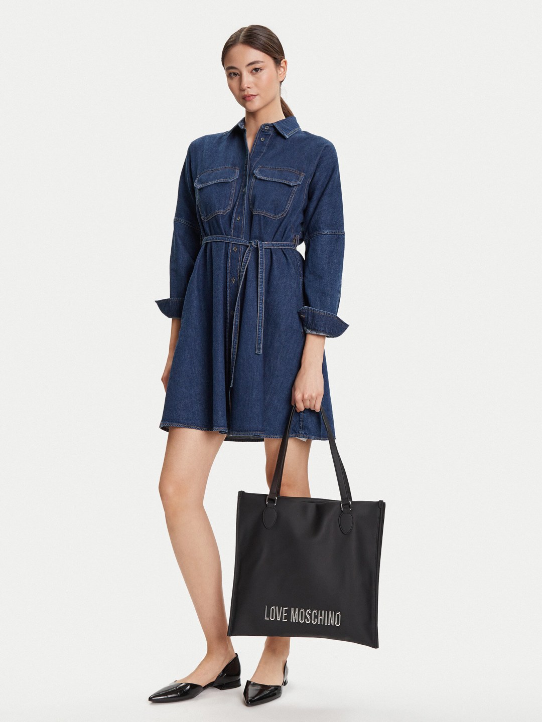 Kabelka LOVE MOSCHINO JC4020PP1NKD000B Černá