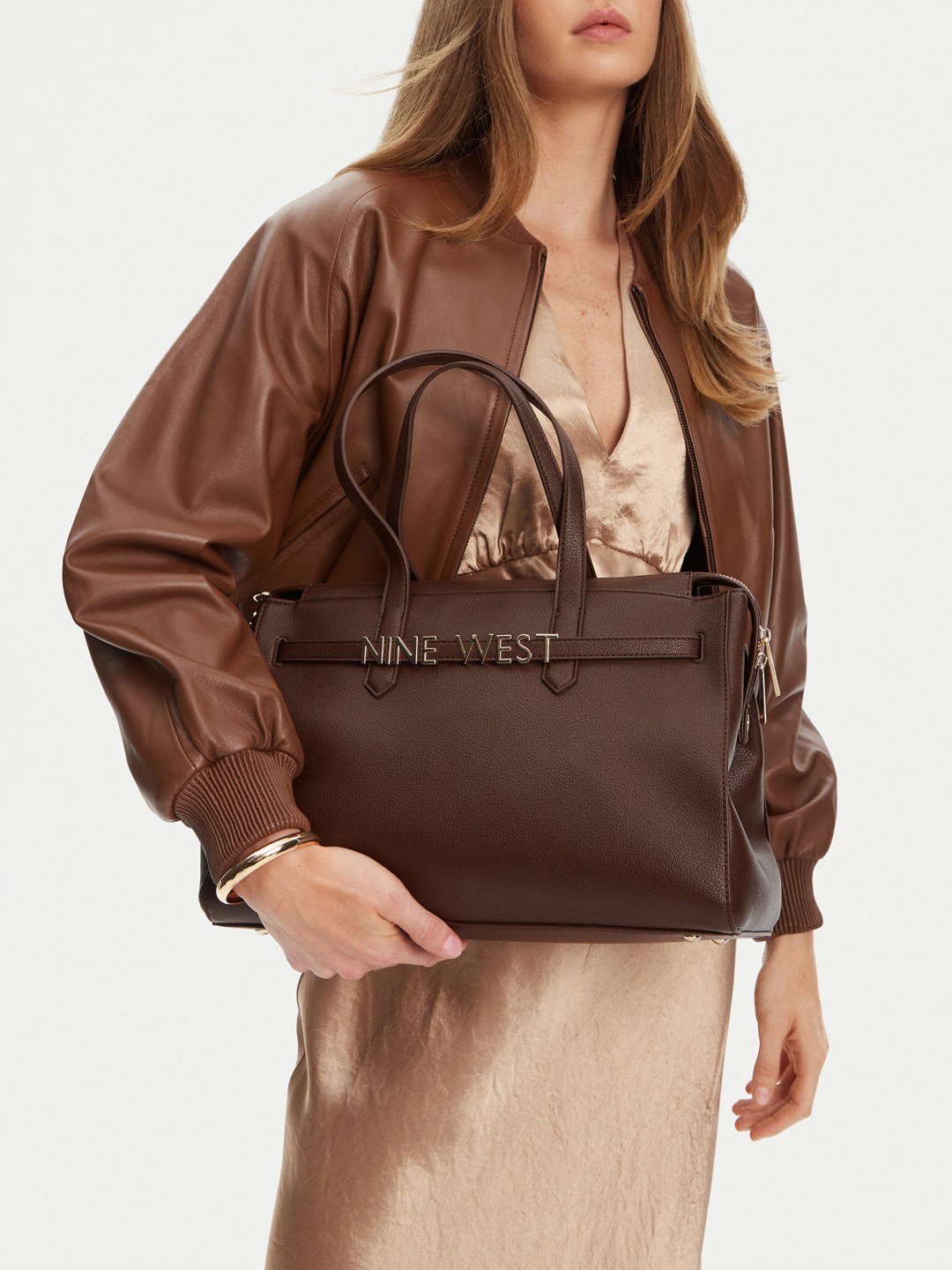 Kabelka Nine West EO-Manhattan-Muse-I-LX10192 Hnědá
