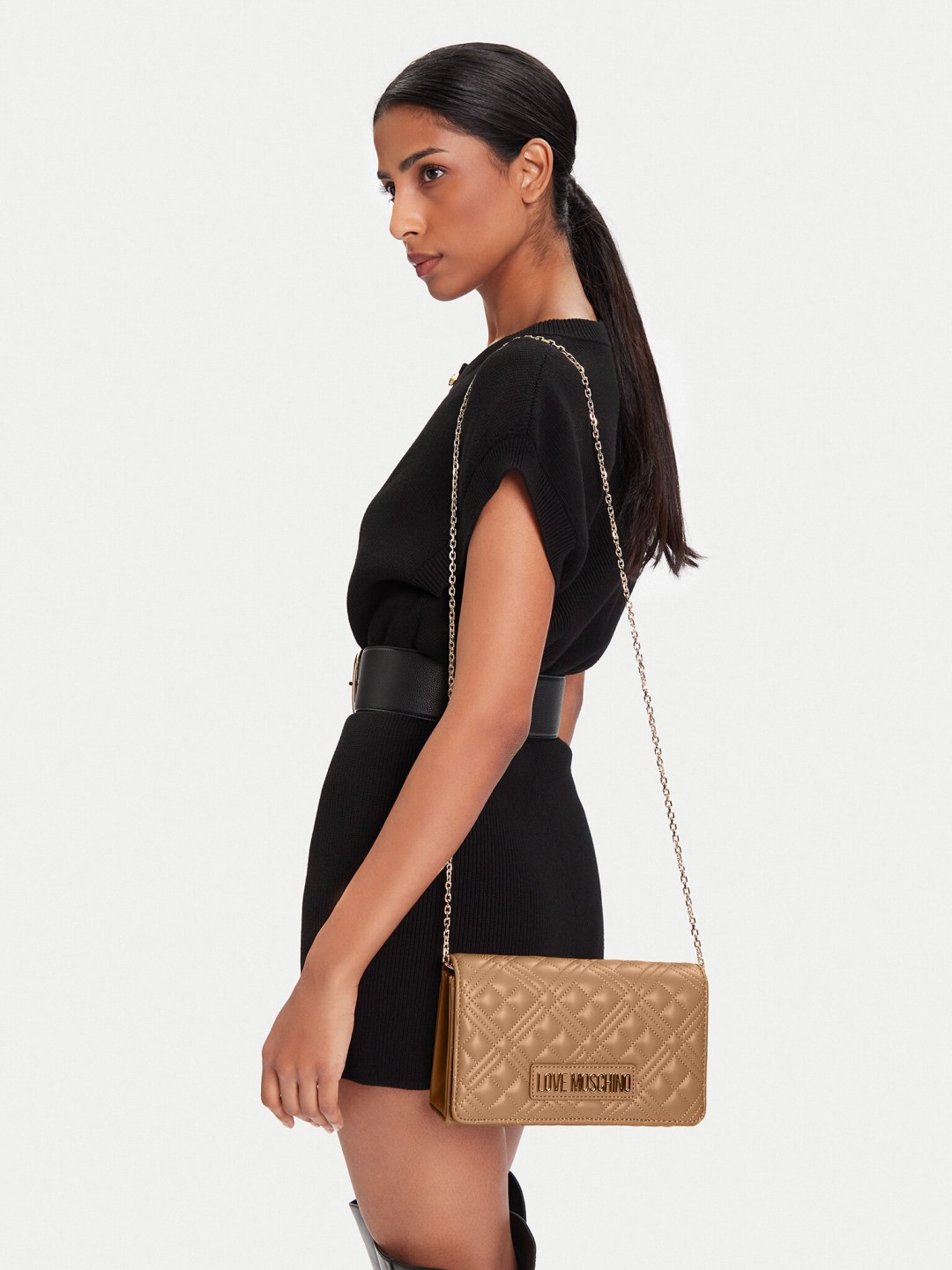 Kabelka LOVE MOSCHINO JC4079PP0NLA0104 Béžová