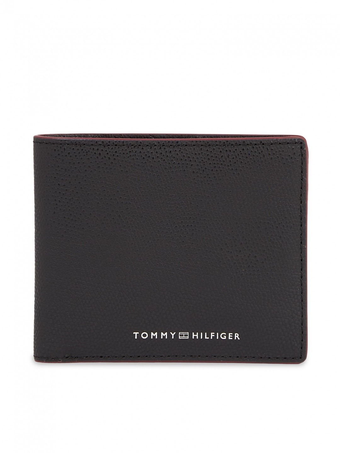 Tommy Hilfiger Pánská peněženka Th Struc Leather Cc And Coin AM0AM11604 Černá