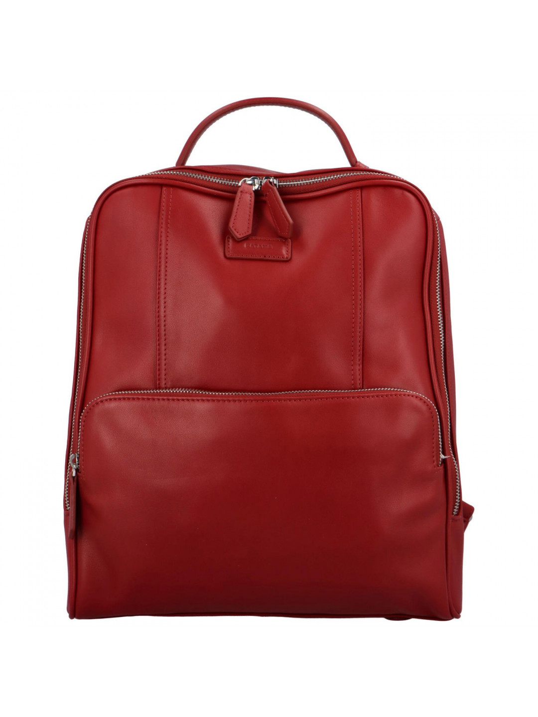 Dámský kožený batoh červený – Katana Anabell