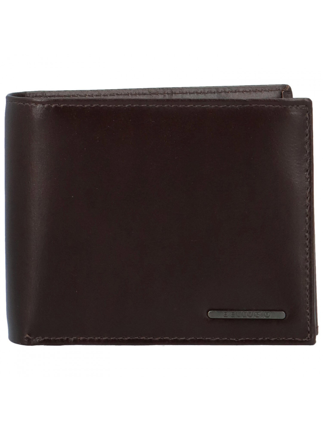 Pánská kožená peněženka hnědá – Bellugio Weron