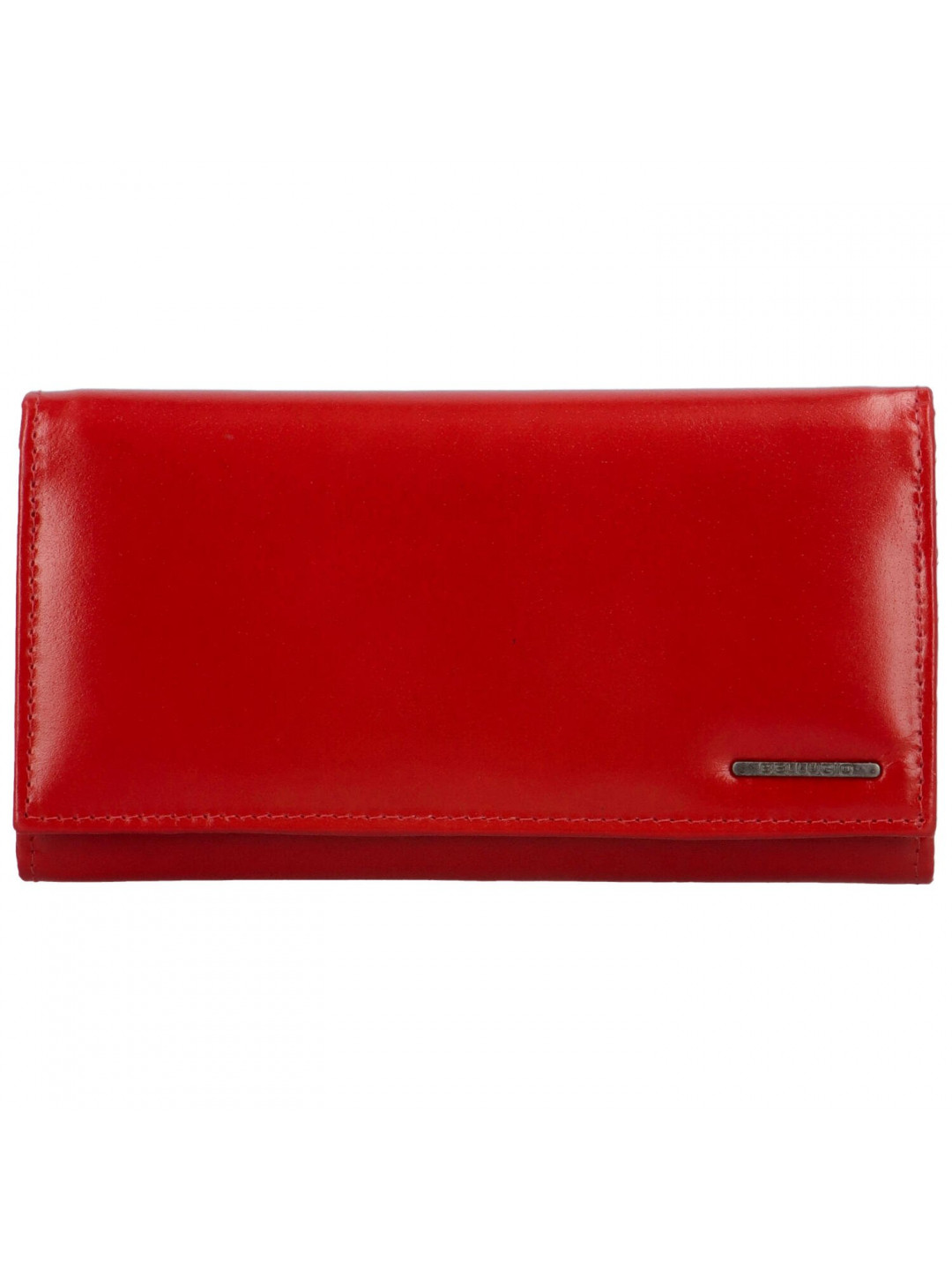 Dámská kožená peněženka červená – Bellugio Soffa
