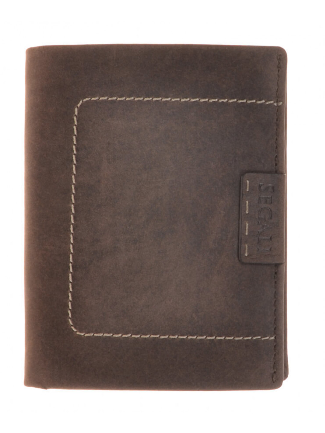 SEGALI Pánská kožená peněženka 50336 brown
